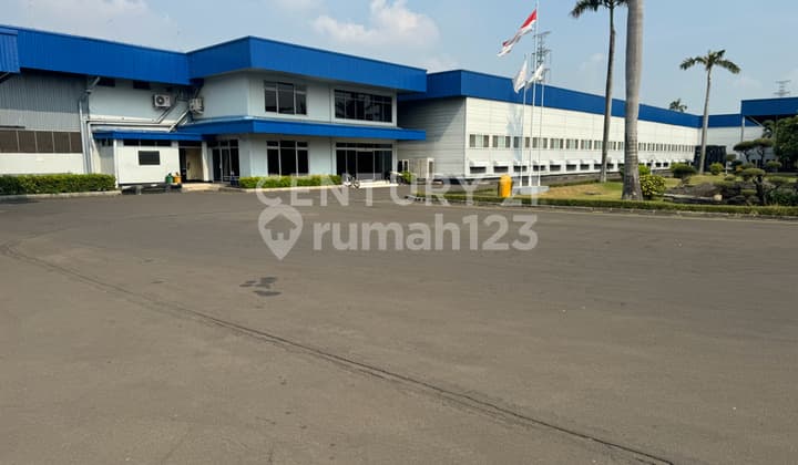 Pabrik Gudang Luas 35534 M2 Di Bekasi Luar Kawasan Bisa Container