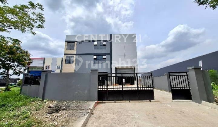 Gudang Baru Kawasan Industri Delta Silicon Cikarang Luas 1268 M2