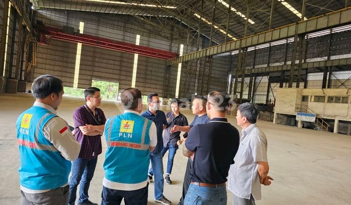 Gudang Luas 10000 M2 Ada Hoist Crane Di Tambun Bekasi