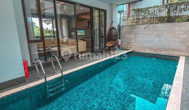resort dago pakar dengan pool dijual cepat