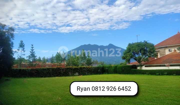 Kavling Tanah View Gunung Salak di Perumahan Golf Rancamaya