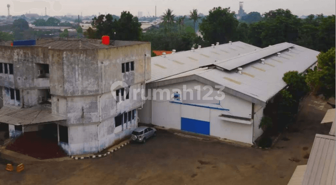 Tanah Ex Pabrik&Gudang ,harga di bawah NJOP di Cikokol Tangerang