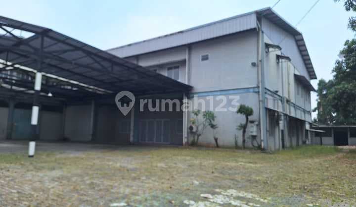 Gudang Ex. Garment Ada Kantor 2 Lantai, Lokasi Ok di Neglasari .