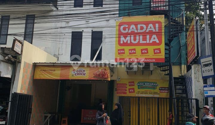 Ruko Gandeng 3 Lantai Strategis Murah Di Jl Haji Ten