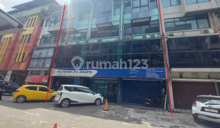 Dijual Ruko Gandeng 4 Lantai Di Kramat Raya