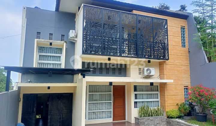 Dijual/disewakan Rumah Mewah Dipadasuka Atas Full Furnished Siap Huni