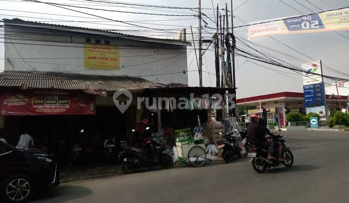 Lahan Strategis Pinggir Jalan Utama di Pamulang Ciputat Tangsel Cocok untuk Toko Ruko Kuliner Dll