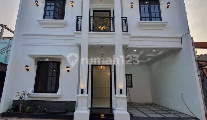 Rumah Modern Classic Cluster Strategis Di Tanah Baru Depok Dekat Pintu Tol Cijago Kukusan Tol Desari