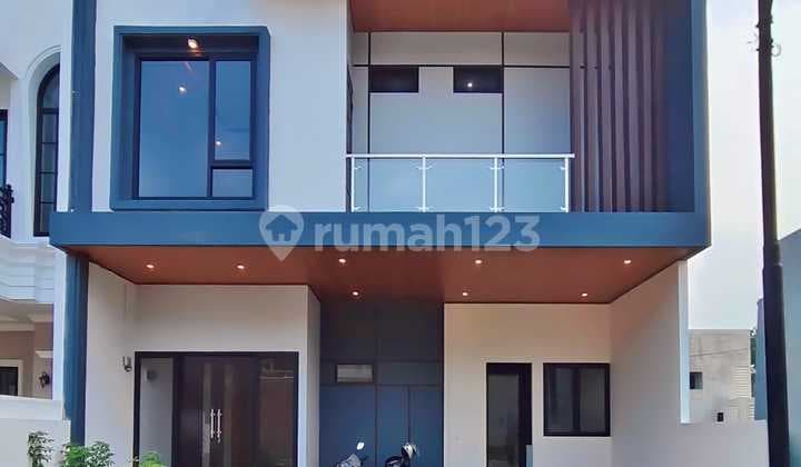 Rumah Baru Mewah 3 Lantai Cluster Strategis Di Kebagusan Dekat Tol Jorr Simatupang Jakarta Selatan