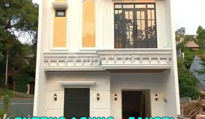 RUMAH BARU 3 LT ELEGAN CLUSTER STRATEGIS DEKAT STASIUN DI LENTENG AGUNG JAKARTA SELATAN