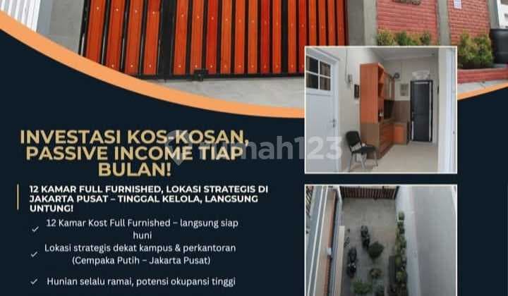 Kost-Kostan Mewah Exclusive Strategis Full Terisi Di Cempaka Putih Jakarta Pusat