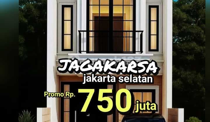 Rumah Baru Super Murah Cluster Minimalis Strategis di Jagakarsa Jakarta Selatan Dekat Tol