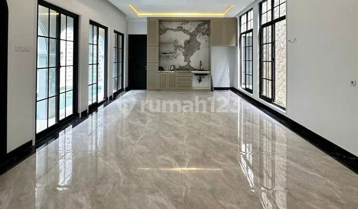 Rumah Mewah, Bagus,Jalan Lebar di Bintaro Jaya 3 Bergaya American Style