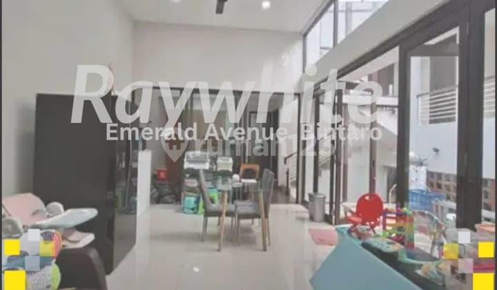 Rumah dalam cluster,jalan lebar di Bintaro Jaya 9