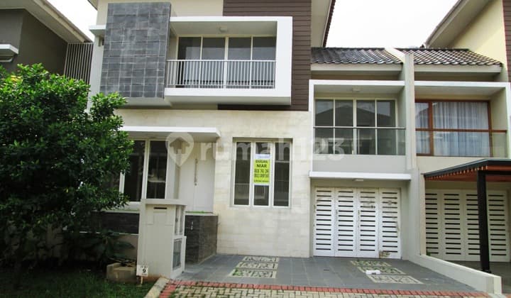 Rumah Bagus 2 ½ Lantai di Kebayoran Residence Bintaro Jaya Sektor 7
