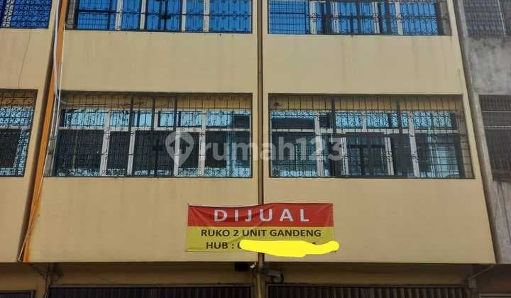 Jual Cepat Lokasi Strategis, 2 Ruko Gandeng untuk Gudang, Kantor, Toko, bisa Akses Truk Engkel