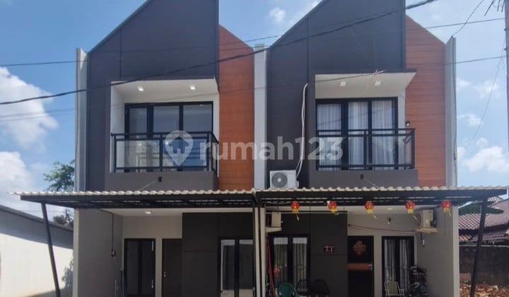 Rumah Modern 2 Lantai Puri Navara Cibubur 3 KT - Dekat LRT & Tol