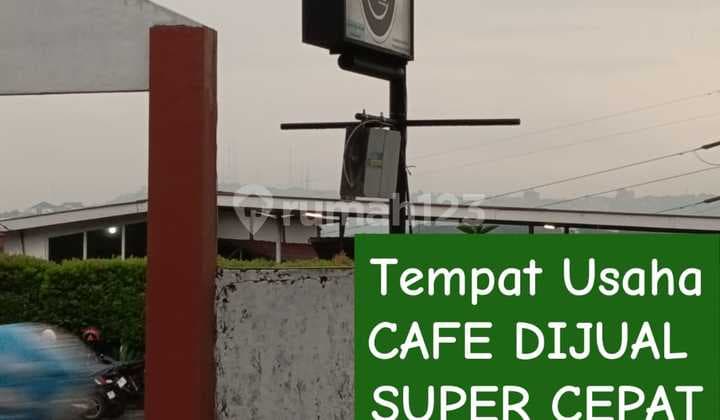 Tempat Usaha Berupa Cafe Untung Suropati Dijual Cepat