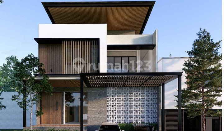 Dijual Rumah Summer Bliss Jl Gunung Dempo 1 Bagunan 2 lantai Mewah Sertifikat Hak Milik, Ada Smart Lock di Lippo Cikarang