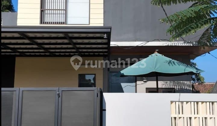 JUAL RUMAH VILLA ESETIK FURNISHED BEST VIEW CISARUA BANDUNG BARAT