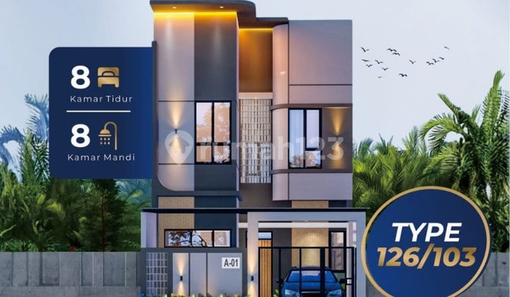 LIMITED OFFER FOR NEW FULLY FURNISHED BOARDING HOUSE IN CIBIRU NEAR UPI