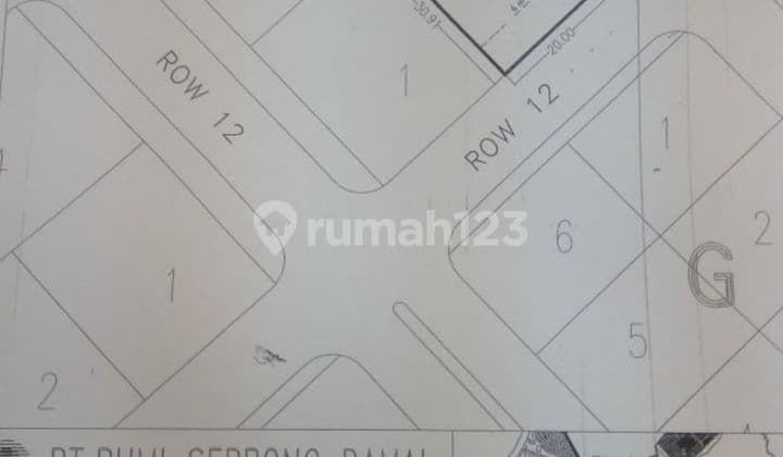 Kavling siap bangun area Premium Teras Golf BSD