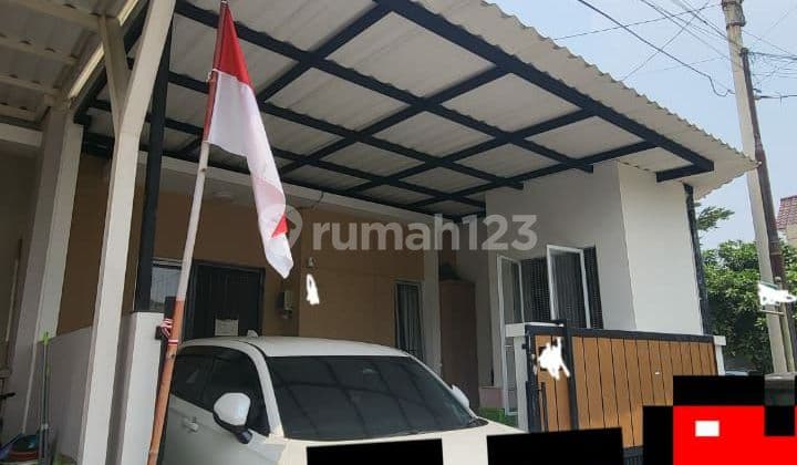 Rumah hoek semi furnished modern area gading serpong