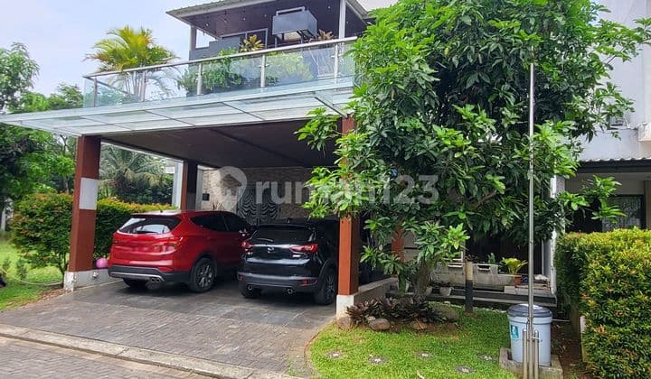 Rumah 2 Lantai Siap Huni Hadap Taman di The Eminent BSD