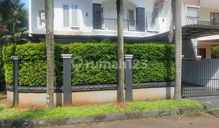 2-Story Corner House by Public Facilities in Giri Loka BSD Near Toll Road