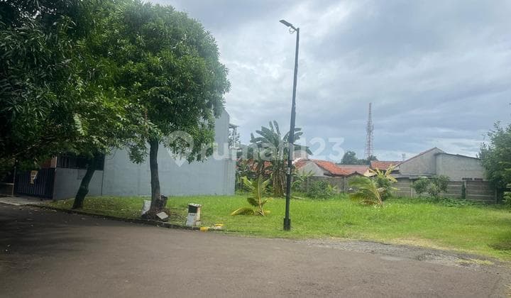 Kavling Hoek Siap Bangun di Anggrek Loka BSD Dekat Tol