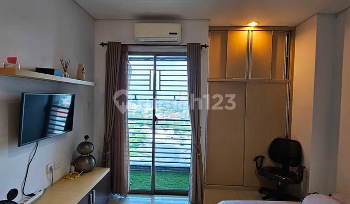 Apartemen Gp Plaza, Jakarta Pusat, Tipe Studio Luas 30m2, Fully Furnished, Siap Huni.