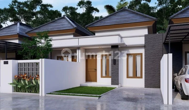 Rumah Minimalis di Kawasan Perumahan dengan Akses Jalan Lebar Rumah Minimalis di Kawasan Perumahan dengan Akses Jalan Lebar