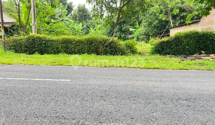 Tanah 1333M² Strategis Tepi Jl Raya Mojogedang Karanganyar