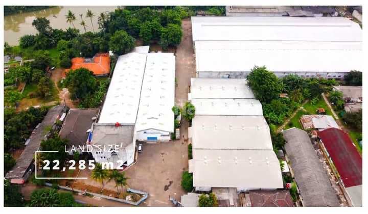 Pabrik Dan.gudang Kawasan Industri Tangerang Dekat Tol Cikokol