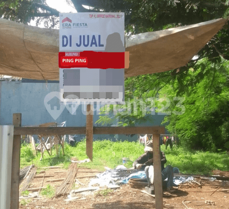 Kavling Gandeng di Taman Semanan Indah, Jalan Besar, Hadap Utara.