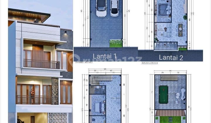 For Rent 4th Floor House Near Benoa Port Denpasar Bali