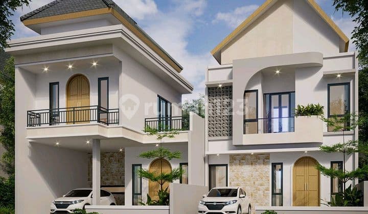 Two-Story House 75% Complete in Ubung, Denpasar, Bali