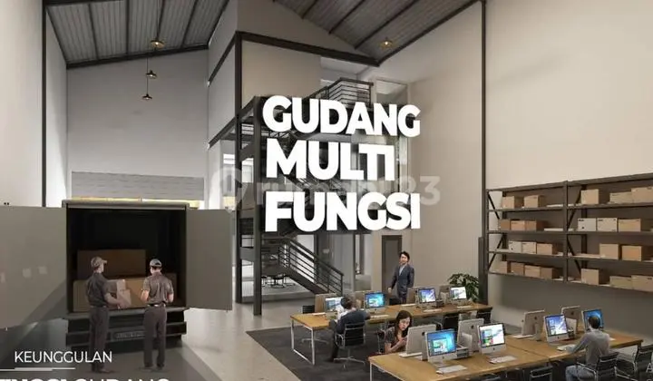 Disewakan Gudang Bizpark Pik2 Uk 6x20 Multifungsi di Teluk Naga Pik2 . Tanggerang