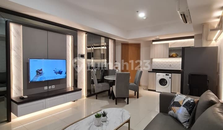 Disewa Apartemen The Mansion Kemayoran Furnished 2BR Uk 76m² at Jakarta Utara