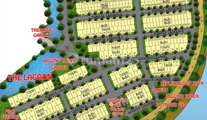 Dijual Kavling Harga Termurah Sonata Lagoon
