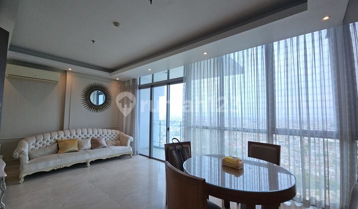 Dijual Apartemen Windsor High Floor Luxury Tower Jakarta Barat Full Furnished