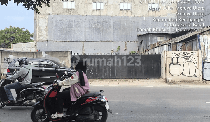 Murah Tanah di Jalan Meruya Utara , Kembangan, Jakarta Barat