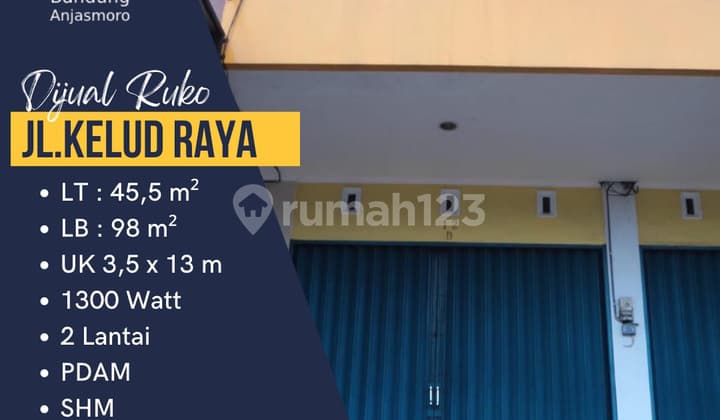 For Sale: Shop House on Jl. Kelud Raya, Gajah Mungkur