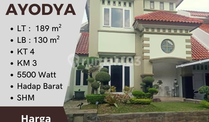 For Sale 2-Story House in Puri Ayodya Housing Estate, Banyumanik