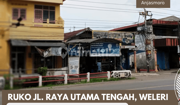 Dijual Ruko di Jl. Raya Utama Tengah, Weleri