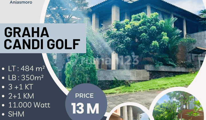 Dijual Rumah Mewah Graha Candi Golf