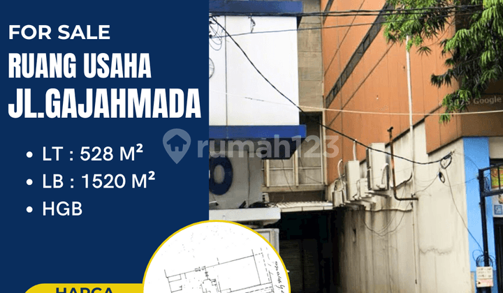 For Sale Commercial Space JL. Gajahmada