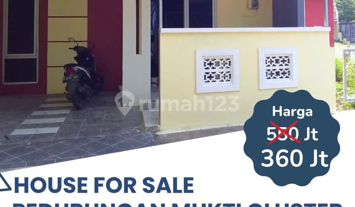 DIJUAL RUMAH PEDURUNGAN MUKTI CLUSTER