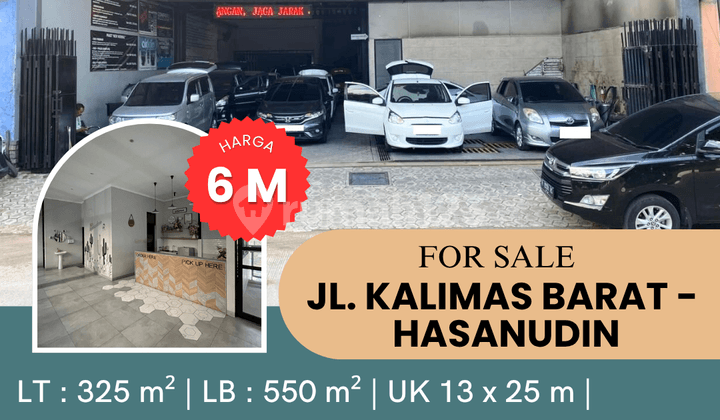 DIJUAL TEMPAT USAHA JL. KALIMAS BARAT HASANUDIN