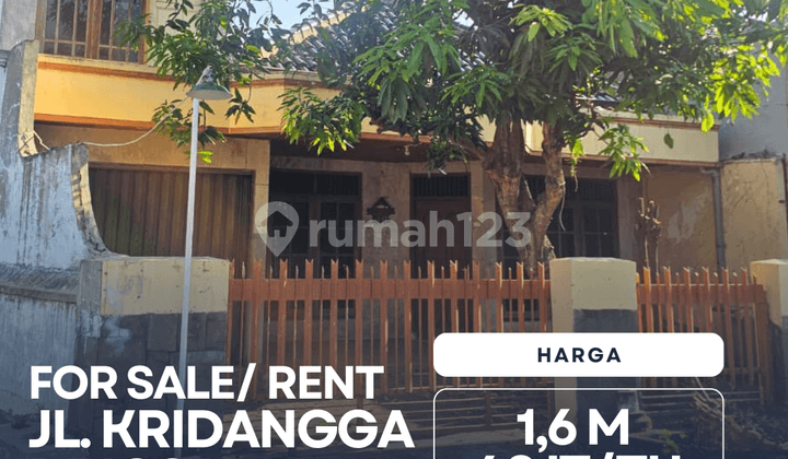 FOR SALE HOUSE ON JL. KRIDANGGA REJOSARI